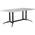 RAPIDLINE TYPHOON ROUND MEETING TABLE W1200 x D1200 x H730mm Natural White