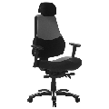 RANGER Multi-Seating Chair BLACK AND GREY FABRIC
