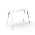 RAPIDLINE ETERNITY HIGH BAR TABLE W1800 x D900 x H1050mm White Top White Frame