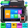 Autel MaxiSys MK908P Car Diagnostic Scanner Tool J2534 Programming Key Coding with MaxiVideo MV105