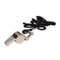 Regent Referee Whistle w/ Lanyard Sports/Match Outdoor Training Signal Chrome