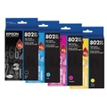 Epson 802XL 4 Colours Value Pack High Capacity Ink Cartridge