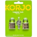 Korjo Luggage Lock - Duo Pack