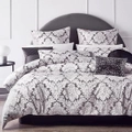 Platinum Collection CONSTANTINE SMOKE King Quilt Cover Set - King Size
