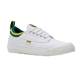 Mens Volley White, Green & Gold International Low Canvas Volleys Casual Lace Up Shoes
