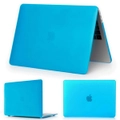 Catzon Matte Case Laptop Case For Apple MacBook Air Pro Retina 11 12 13 15 MacBook 15.4 13.3 12 11.6 inches - Sky Blue