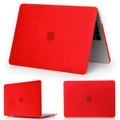 Catzon Matte Case Laptop Case For Apple MacBook Air Pro Retina 11 12 13 15 MacBook 15.4 13.3 12 11.6 inches - Red