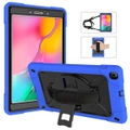 Catzon C-Robot Tablet Case Rugged Heavy Duty Shockproof Stand Cover For Samsung Galaxy Tab A 8.4 T307(2020)-DarkBlue&Black