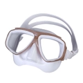 Catzon Diving Goggles Anti-Fog Coated Glass Myopic Optical Lens Adult Diving Mask Glasses Suitable For Scuba Diving-Luminous White
