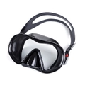 Catzon Diving Goggles Anti-Fog Coated Glass Adult Diving Mask Glasses Suitable For Snorkeling Swimming Scuba Diving-All Black