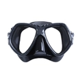 Catzon Diving Mask Anti-Fog Tempered Glass Waterproof Lens Adjustable Strap Adult Swimming Goggles For Snorkeling Swimming Scuba Diving-Carbon Fiber Color