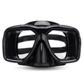 Catzon Diving Mask Anti-Fog Tempered Glass Waterproof Lens Adjustable Strap Adult Swimming Goggles For Snorkeling Swimming Scuba Diving-Black