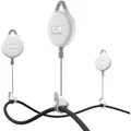 VR Cable Management, 6 Packs Retractable Ceiling Pulley System for Valve Index/HTC Vive/HTC Vive Pro/Oculus Rift S/PS VR/Microsoft MR/Samsung Odyssey VR Accessories(White)[Pro Version]