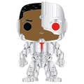Justice League #08 Cyborg 10cm Pop! Enamel Pin/Badge w/ Stand Collectible 12y+