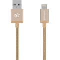 MBEAT ICA-GLD 1.2M Lightning Cable Gold Mfi Toughlink