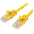 StarTech 3m Cat 5e Yellow Snagless Ethernet Patch Cable [45PAT3MYL]