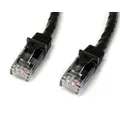 StarTech 5m Black Snagless Cat6 UTP Patch Cable - ETL Verified [N6PATC5MBK]