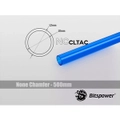 Bitspower None Chamfer Crystal Link Tube OD 12MM - Length 500mm (Ice Blue) [BP-NCCLT12ACIBL-L500]