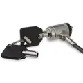 Startech Keyed Cable Lock - Push-to-Lock Button - 2 m / 6.5Cable [LTLOCKKEY]