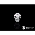 Bitspower G1/4" Deluxe White Q Plus-Rotary IG1/4"X4 Extender [BP-DWFR-C]