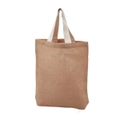 NISHI - 100% Natural Jute Tote Shopping Bag
