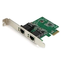 Startech 2-Port 1 Gbps PCIe Ethernet Network Adapter [ST1000SPEXD4]