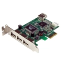 Startech 4-Port PCI Express Low Profile High Speed USB-Card [PEXUSB4DP]