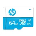 HP 64GB U1 MicroSDXC UHS-I Class 10 Memory Card [HFUD064-1U1BA]