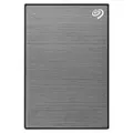 Seagate One Touch 4TB External Hard Drive With Password Protection - Space Grey [STKZ4000404]