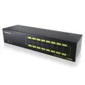 Serveredge 16-Port DVI USB KVM Combo Switch with Audio, Mic & USB Hub 2.0 [KR16DHU]