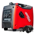 GENPOWER Inverter Generator 3.5kW Max 3.2kW Rated Pure Sine Wave Petrol Camping Portable, Red