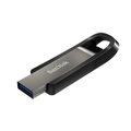 SanDisk 64GB Extreme GO USB3.2 Metal Flash Drive USB-A 400MB/s SecureAccess encryption software2 Lifetime Lifetime Warranty Black SDCZ810-064G-G46