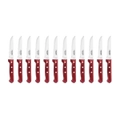 Tramontina Churrasco Gaucho Red Steak Knife Set 12