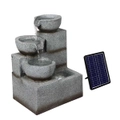 Lambu Solar/Electric Fountain Water Bird Bath Power Pump Indoor Garden Outdoor