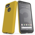 For Google Pixel 3 Case, Shielding Back Cover,Metallic Gold