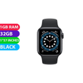 Apple Watch Series 6 Titanium (40mm, Black, Cellular) - Refurbished (Excellent)