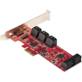 Startech 10-Port SATA PCIe Card Controller [10P6G-PCIE-SATA-CARD]