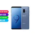 Samsung Galaxy S9+ Plus (64GB,Coral Blue) - Refurbished (Excellent)