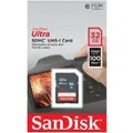 SanDisk 32GB SDHC Ultra Class 10 SD Card