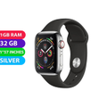 Apple Watch Series 5 (40mm, Silver) - Refurbished (Excellent)