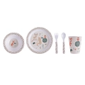 Ladelle Woodland Kids Melamine Dinner/Food Set w/ Plate/Bowl/Cutlery/Tumbler