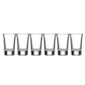 6pc Tempa Quinn 45ml Shot Glasses Drinking Set Party Liquor Drinkware Cup Clear