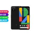 Google Pixel 4 XL (64GB, Black) - Refurbished (Excellent)