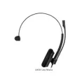 Yealink UH34 Lite Mono Wideband Noise Cancelling Microphone - USB Connection, Foam Ear Cushions, Designed for Microsoft Teams