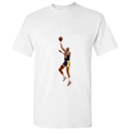 Kareem Abdul Jabbar 33 Legend LA Lakers Basketball White Men T Shirt Tee