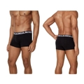 2 X Bonds Everyday Trunks - Mens Underwear Black Shorts Boxers Briefs Jocks