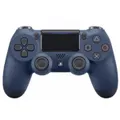 Genuine PS4 DualShock 4 Midnight Blue Wireless Controller V2