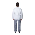 Whites Vegas Chefs Jacket Long Sleeve White Polycotton - Size XS