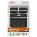 Jupio Value Pack: 2x Fuji NP-W235 Battery + USB Dual Charger - Black