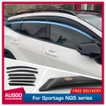 Luxury 6pcs Weather Shields for KIA Sportage NQ5 2021-Onwards Weathershields Window Visors